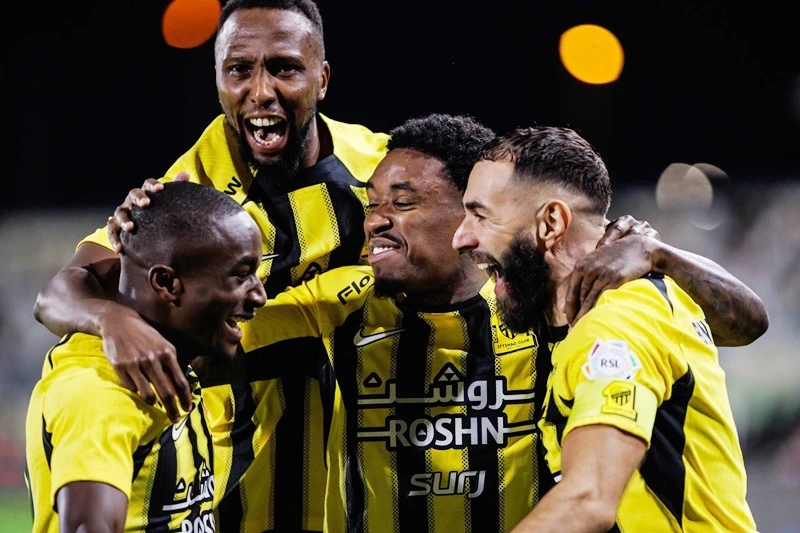 Al-Ittihad giành 3 điểm trên sân Al-Okhdood tại vòng 6 Saudi Pro League